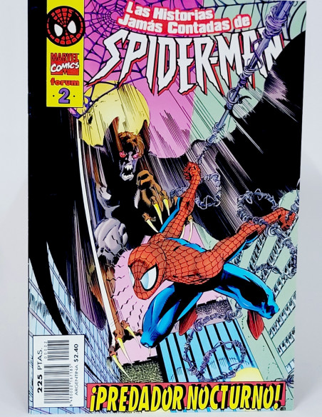 Cómic Spiderman Marvel Las historias jamás contadas grapa