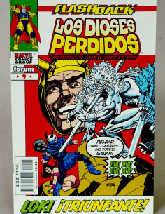Cómic Los Dioses Perdidos Marvel grapa coleccionistas