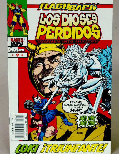 Cómic Los Dioses Perdidos Marvel grapa coleccionistas