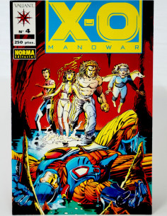 X-O Manowar Valiant Norma Editorial cómic coleccionista kiosco