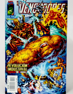 Cómic Marvel Heroes Reborn Los Vengadores grapa kiosco