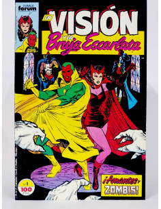 COLECCIÓN COMPLETA LA VISION Y LA BRUJA ESCARLATA COMICS FORUM MARV...