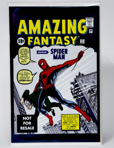 Cómic Spiderman Amazing Fantasy Marvel facsímil 2005