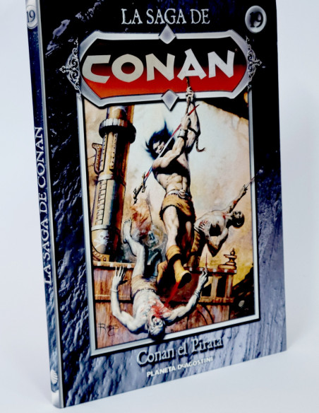 CÓMIC LA SAGA DE CONAN 19 CONAN EL PIRATA TAPA DURA PLANETA DEAGOST...