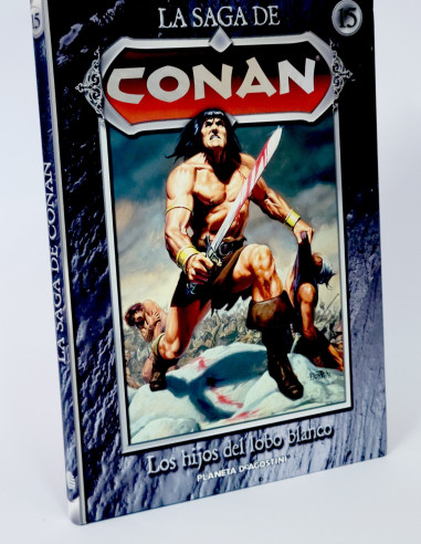 Cómic La Saga de Conan 15 Los Hijos del Lobo Blanco Planeta DeAgostini