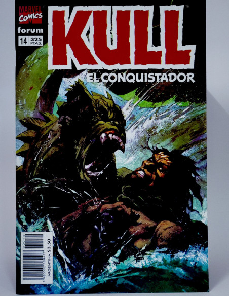 Kull el Conquistador 14 Marvel grapa clásico coleccionista
