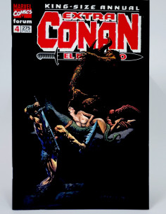 Cómic Extra Conan El Bárbaro Marvel grapa de kiosco