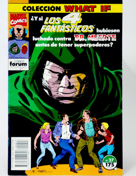 Cómic What If 27 Los 4 Fantásticos Marvel grapa Vol.1