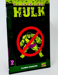 Cómic El Increíble Hulk Bautismo de Fuego Planeta DeAgostini