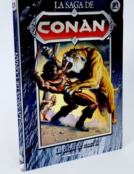 La saga de Conan 23 La diosa de marfil Planeta DeAgostini