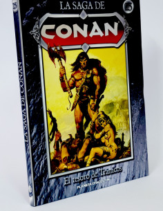 Cómic Conan Saga 25 Tesoro de Tranicos Planeta DeAgostini