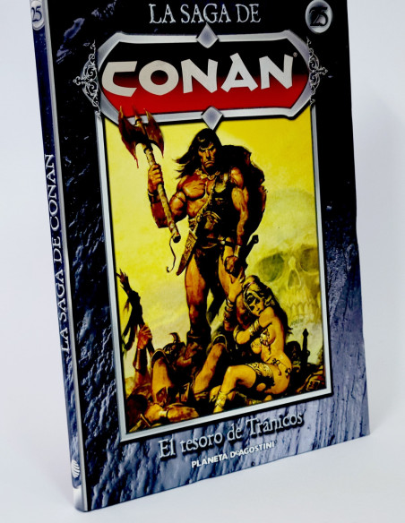 Cómic Conan Saga 25 Tesoro de Tranicos Planeta DeAgostini