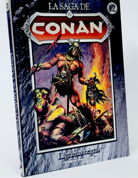 Cómic Conan Lágrimas Negras Planeta DeAgostini colección