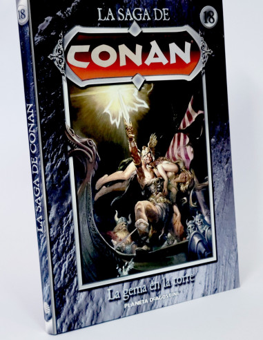 Cómic La Saga de Conan 18 La Gema en la Torre Planeta DeAgostini