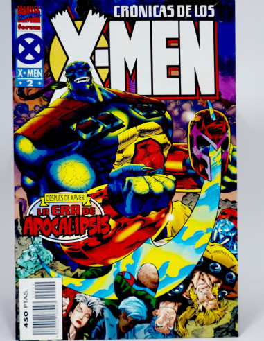 Cómic Crónicas X-Men Apocalipsis Marvel grapa colección