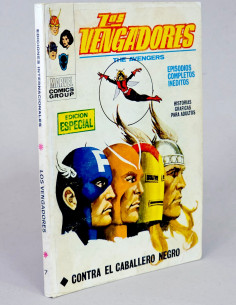 Cómic Los Vengadores vs Caballero Negro Vol.1 Vértice Marvel