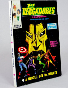 Cómic Vengadores Dr Muerte Vol.1 Marvel Vértice Retro