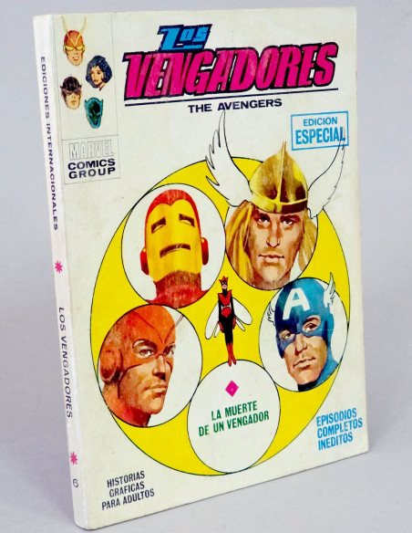 Cómic Los Vengadores Vol.1 La muerte de un vengador Marvel Vértice