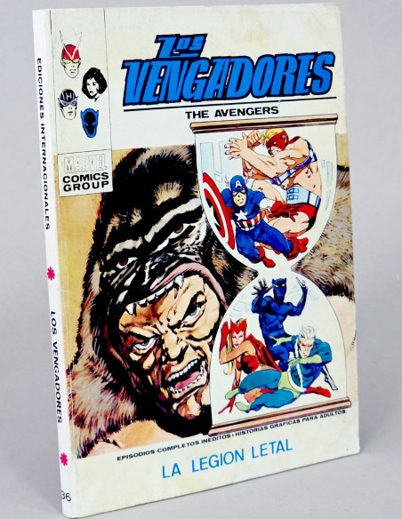 CÓMIC LOS VENGADORES 36B LA LEGIÓN LETAL VOL.1 VERTICE MARVEL TACO VOLUMEN MUY BUEN ESTADO