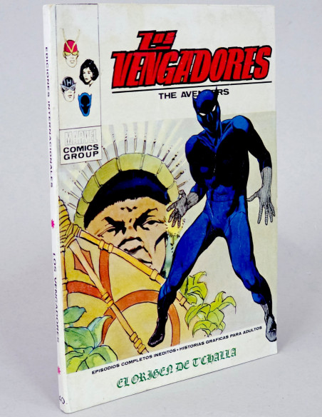 CÓMIC LOS VENGADORES 40 EL ORIGEN DE TCHALLA VOL.1 VERTICE MARVEL T...