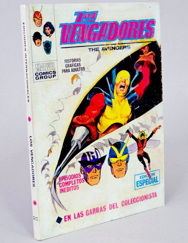 CÓMIC LOS VENGADORES 23 LAS GARRAS DEL COLECCIONISTA VOL.1 VERTICE ...