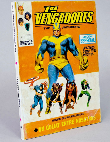 CÓMIC LOS VENGADORES 12 UN GOLIAT ENTRE NOSOTROS VOL.1 VERTICE MARV...