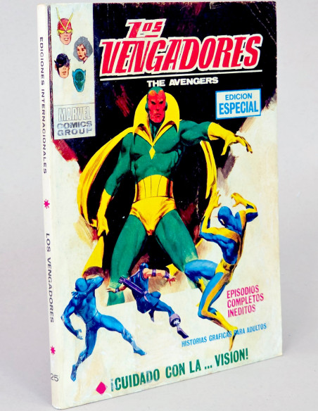 CÓMIC LOS VENGADORES 25 CUIDADO CON LA VISIÓN VOL.1 VERTICE MARVEL ...