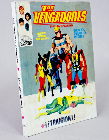 CÓMIC LOS VENGADORES 30 TRAICIÓN VOL.1 VERTICE MARVEL TACO VOLUMEN ...