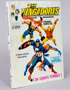 CÓMIC LOS VENGADORES 2 UN EQUIPO TEMIBLE VOL.1 VERTICE MARVEL TACO ...