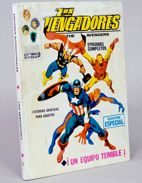CÓMIC LOS VENGADORES 2 UN EQUIPO TEMIBLE VOL.1 VERTICE MARVEL TACO ...