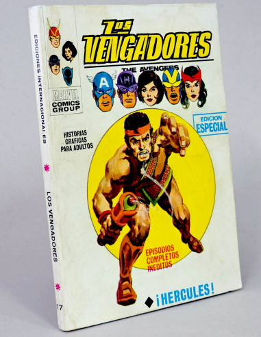 CÓMIC LOS VENGADORES 17 HÉRCULES VOL.1 VERTICE MARVEL TACO VOLUMEN ...