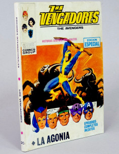 CÓMIC LOS VENGADORES 20 LA AGONÍA VOL.1 VERTICE MARVEL TACO VOLUMEN...