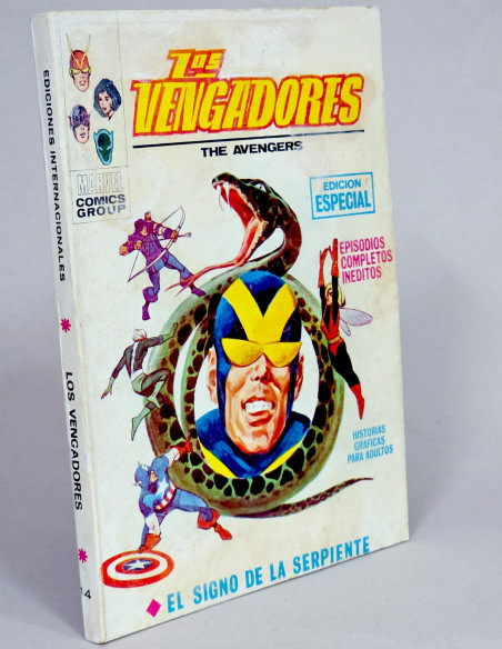 CÓMIC LOS VENGADORES 14 SIGNO DE LA SERPIENTE VOL.1 VERTICE MARVEL ...
