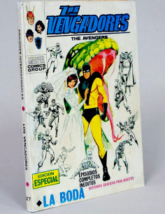 CÓMIC LOS VENGADORES 27 LA BODA VOL.1 VERTICE MARVEL TACO VOLUMEN N...