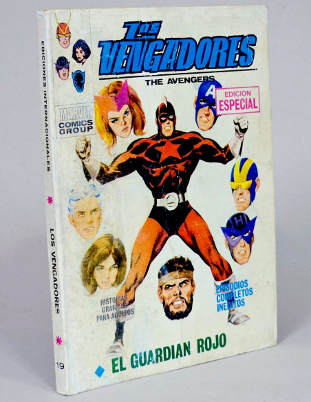 CÓMIC LOS VENGADORES 19 EL GUARDIÁN ROJO VOL.1 VERTICE MARVEL TACO ...