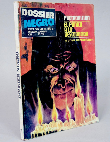 CÓMIC DOSSIER NEGRO 15 PREMONICIÓN IBERO MUNDIAL EDICIONES TACO NOR...