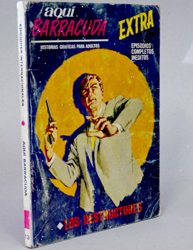 CÓMIC AQUI BARRACUDA 13 LOS DESTRUCTORES VERTICE EDICIONES INTERNAC...