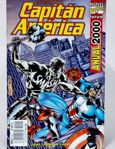 Cómic Capitán América Anual 2000 Marvel Vol.4 Extra