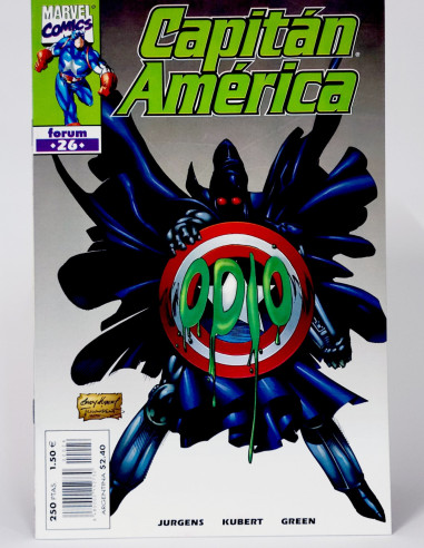 Cómic Capitán América Marvel Vol.4 edición grapa coleccionista