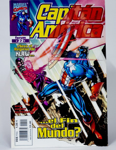 Cómic Capitán América vol.4 Marvel grapa clásico coleccionista