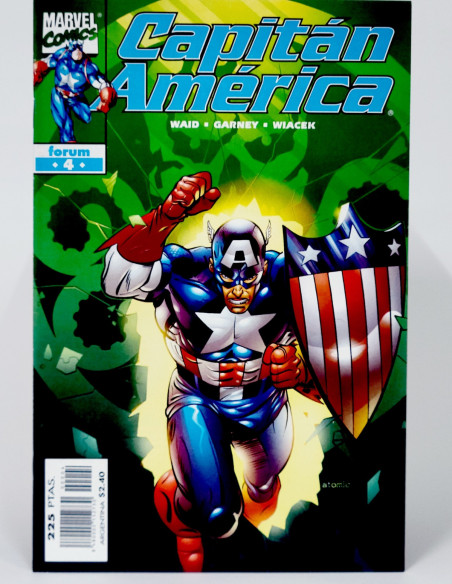 Cómic Capitán América Vol.4 Marvel grapa de colección