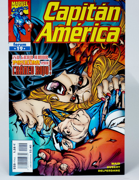Cómic Capitán América 19 Vol.4 Marvel grapa coleccionista