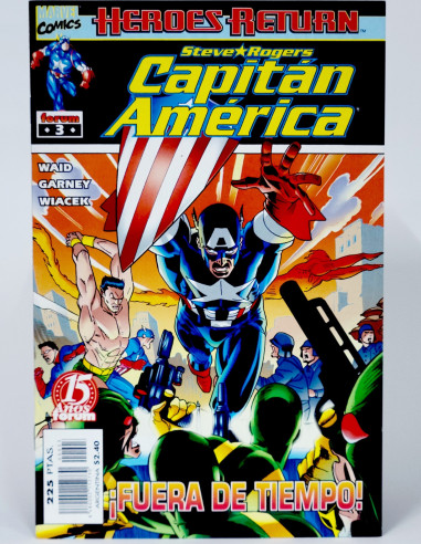 Cómic Capitán América Heroes Return Marvel Vol.4 Grapa Kiosco