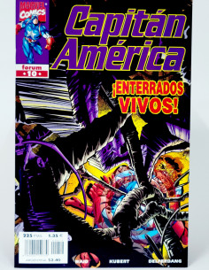 Cómic Capitán América Vol.4 Marvel grapa edición kiosco