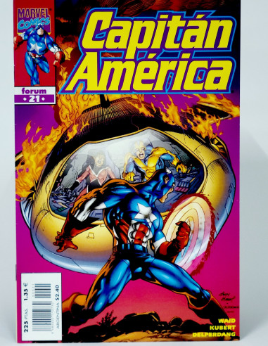 Cómic Capitán América Vol.4 Marvel grapa de kiosco