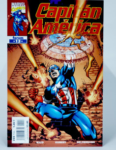 Cómic Capitán América 13 Vol.4 Marvel grapa coleccionista