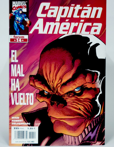 Cómic Capitán América 14 Vol.4 Marvel grapa coleccionista
