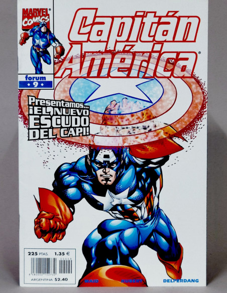 Cómic Capitán América Vol.4 Marvel grapa edición coleccionista