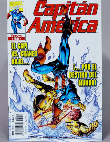 Capitán América Vol.4 16 Marvel grapa edición kiosco