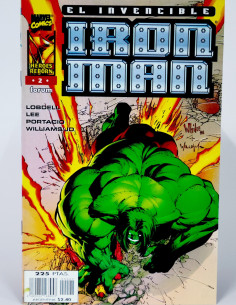 Cómic Iron Man 2 Héroes Reborn Marvel grapa coleccionista